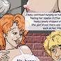 Beautifully drawn story of a drunk son coming home late and seducing his full-breasted mother after a loud party