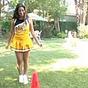 bubble butt cheerleader sucks and fucks