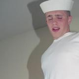 Sexy sailor gets his dick sucked