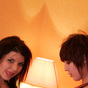 Emo teen Kaira gets naughty with Emo teen Kate!