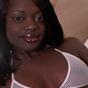 Dark skinned cutie gets nude for camera