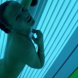 Charming brunette amateur wife Dasha having sexy with her husband Max in solarium