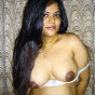 Neha in white lingerie exposing herself in bedroom