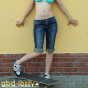 Jessy with skateboard