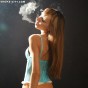 Beautyful smoking fetish girls