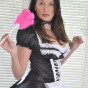 Nylon Jane will be your personal maid, but she has her own demands when it comes to what to wear! She has a special nylon maid outfit that is finished off perfectly with a pair of black fully fashioned nylon stockings