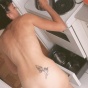 Nude Brunette Caught on the Camera Cooking in the Kitchen